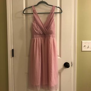 New lilac lavender dress sleeveless cute with mesh